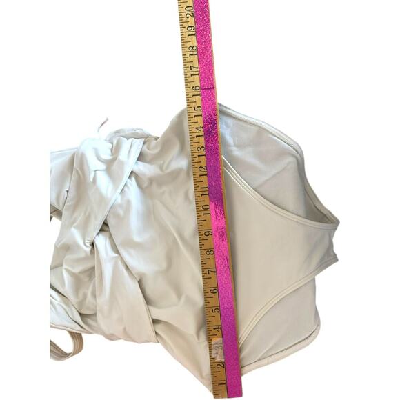 Tommy Bahama Women’s One-Piece Swimsuit – Style TSW7012P  10 Pearl (off-white - Picture 9 of 11